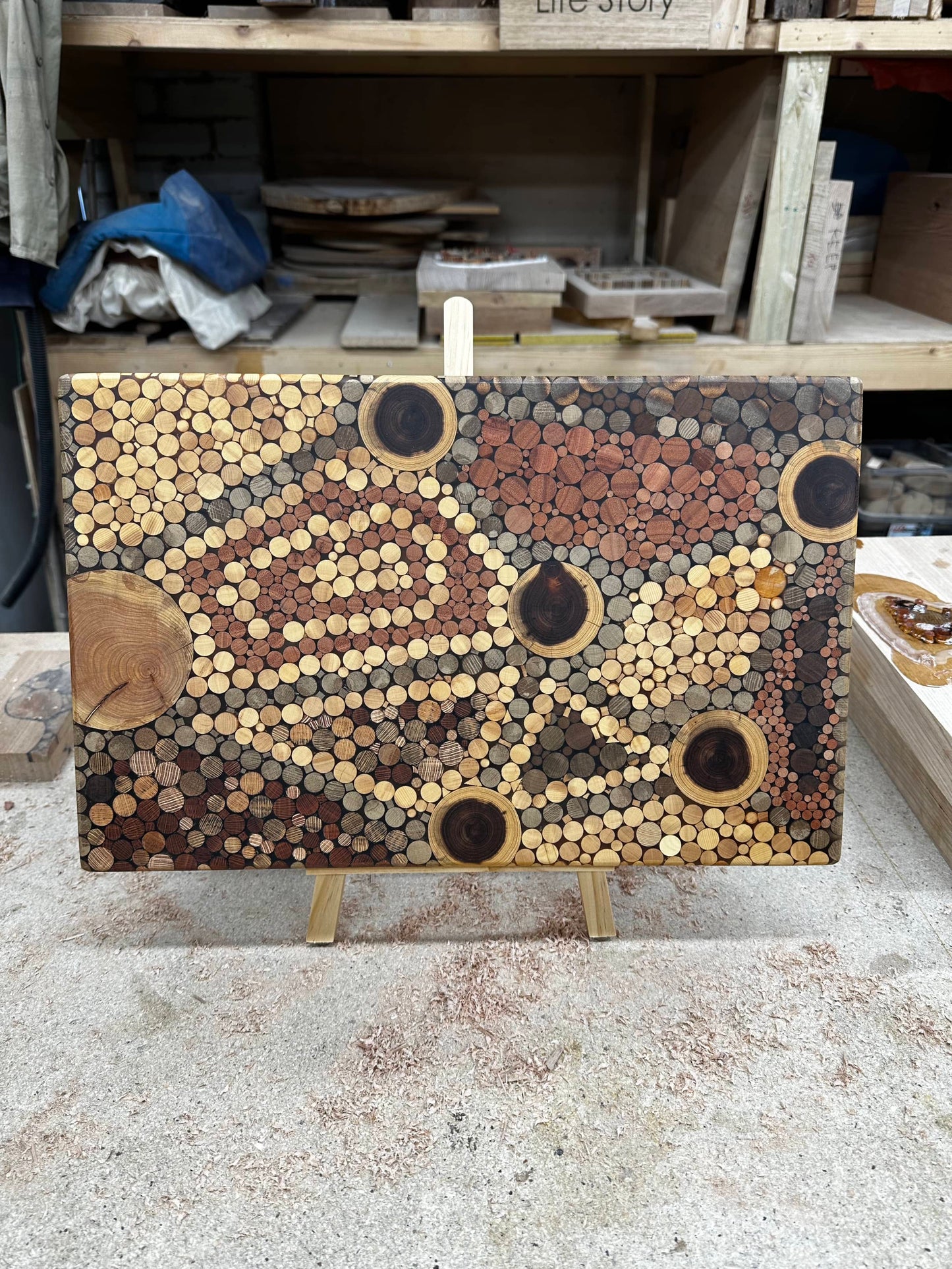 "Like a Painting" - Cutting Board
