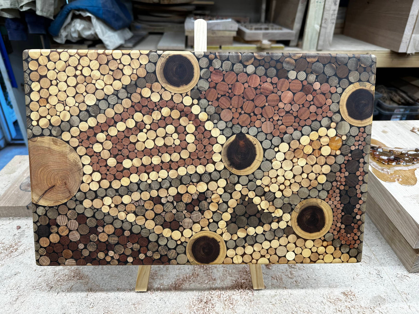 "Like a Painting" - Cutting Board