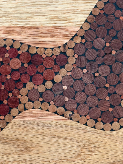 Cutting Board - Functional Wood Art - From our "River Board" series