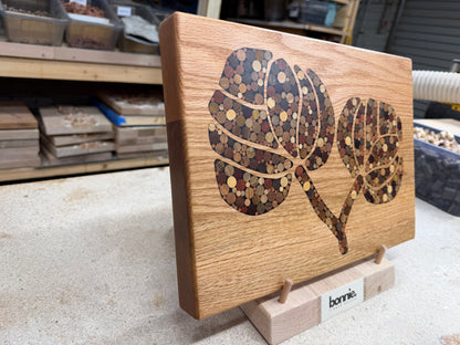 "Cottage Flowers"- Cutting Board - Charcuterie Board - Display Board