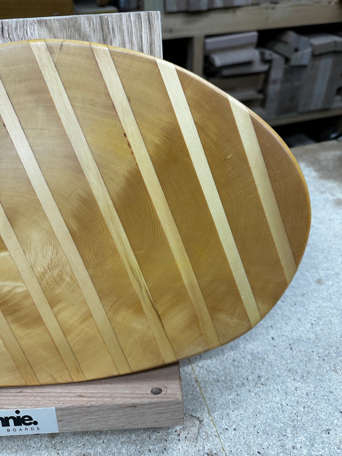 Unique Cheese Board Handcrafted from Huon Pine [SKU6200]