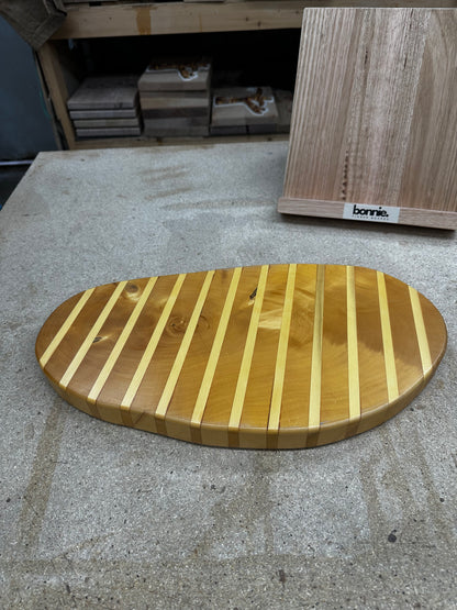 Unique Cheese Board Handcrafted from Huon Pine [SKU6200]