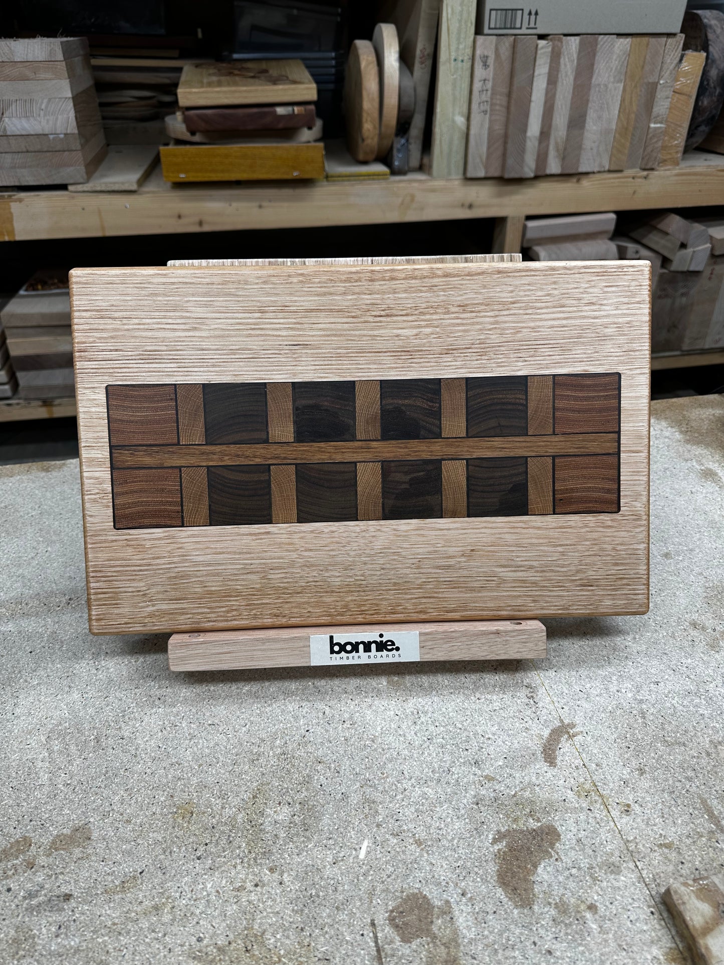 Cutting Board [SKU 6190] Handcrafted in an "Art Deco" inspired Design
