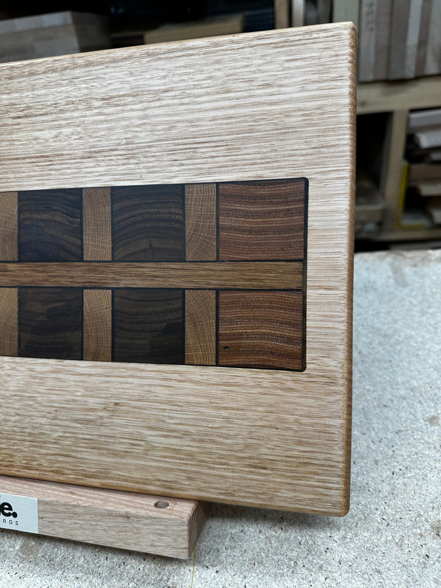 Cutting Board [SKU 6190] Handcrafted in an "Art Deco" inspired Design