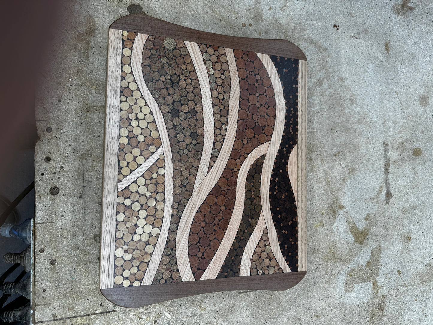 "Sticks and Stones" Timber Board, Functional Wood Art.