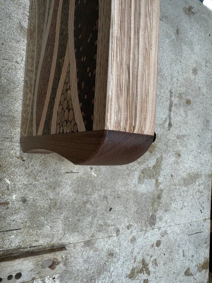 "Sticks and Stones" Timber Board, Functional Wood Art.