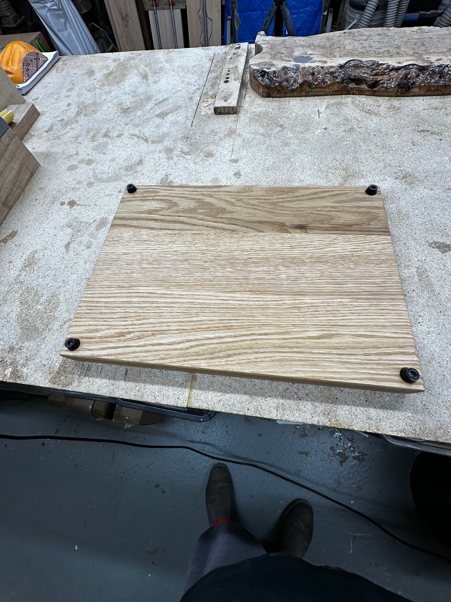 Inlayed Cutting Board - "Lonely Old Tree"- Handcrafted