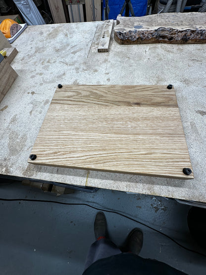 Inlayed Cutting Board - "Lonely Old Tree"- Handcrafted