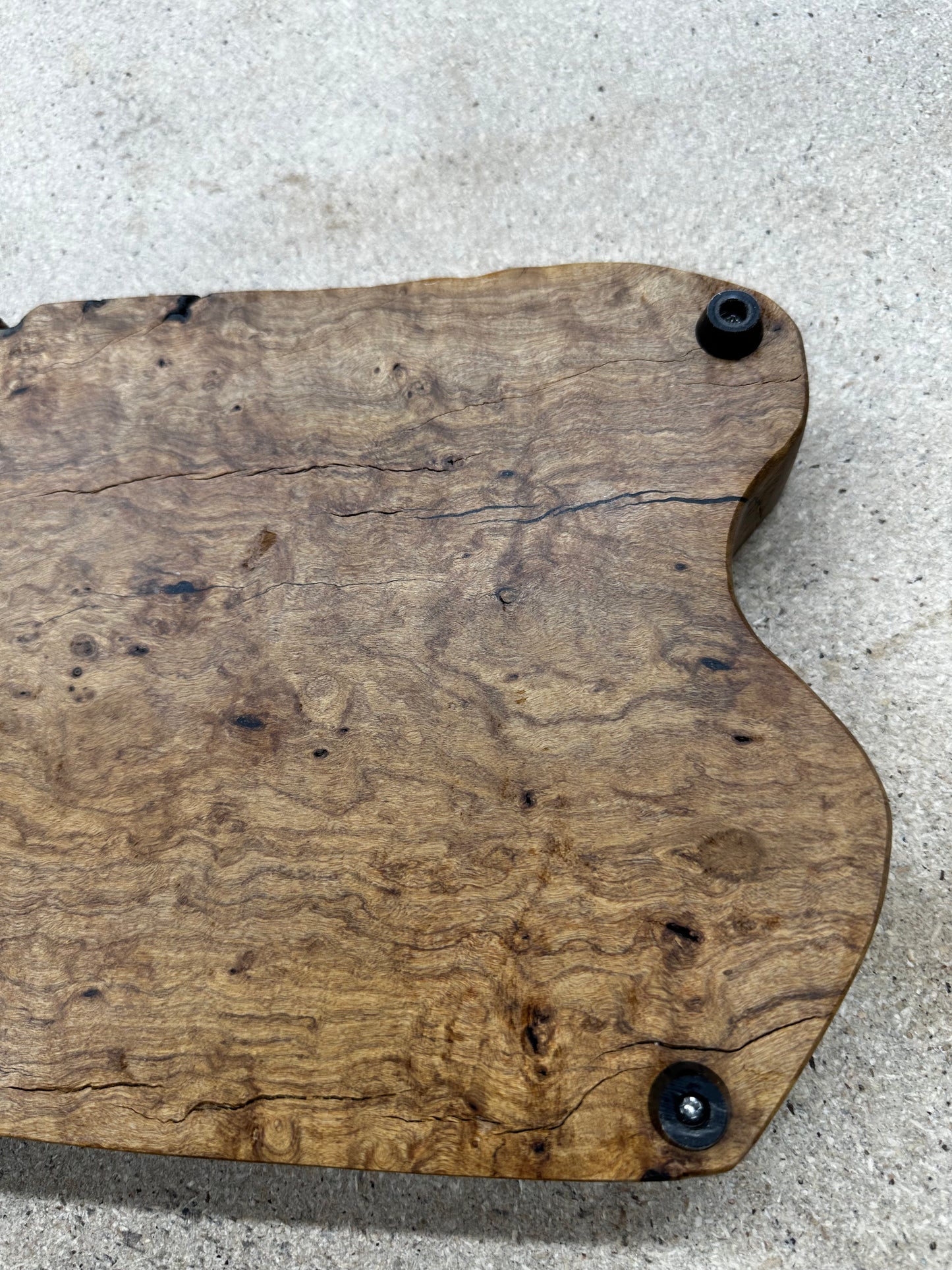 "Live Edge" Charcuterie Board crafted from "Buddha Wood"