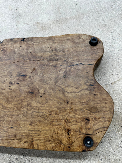"Live Edge" Charcuterie Board crafted from "Buddha Wood"