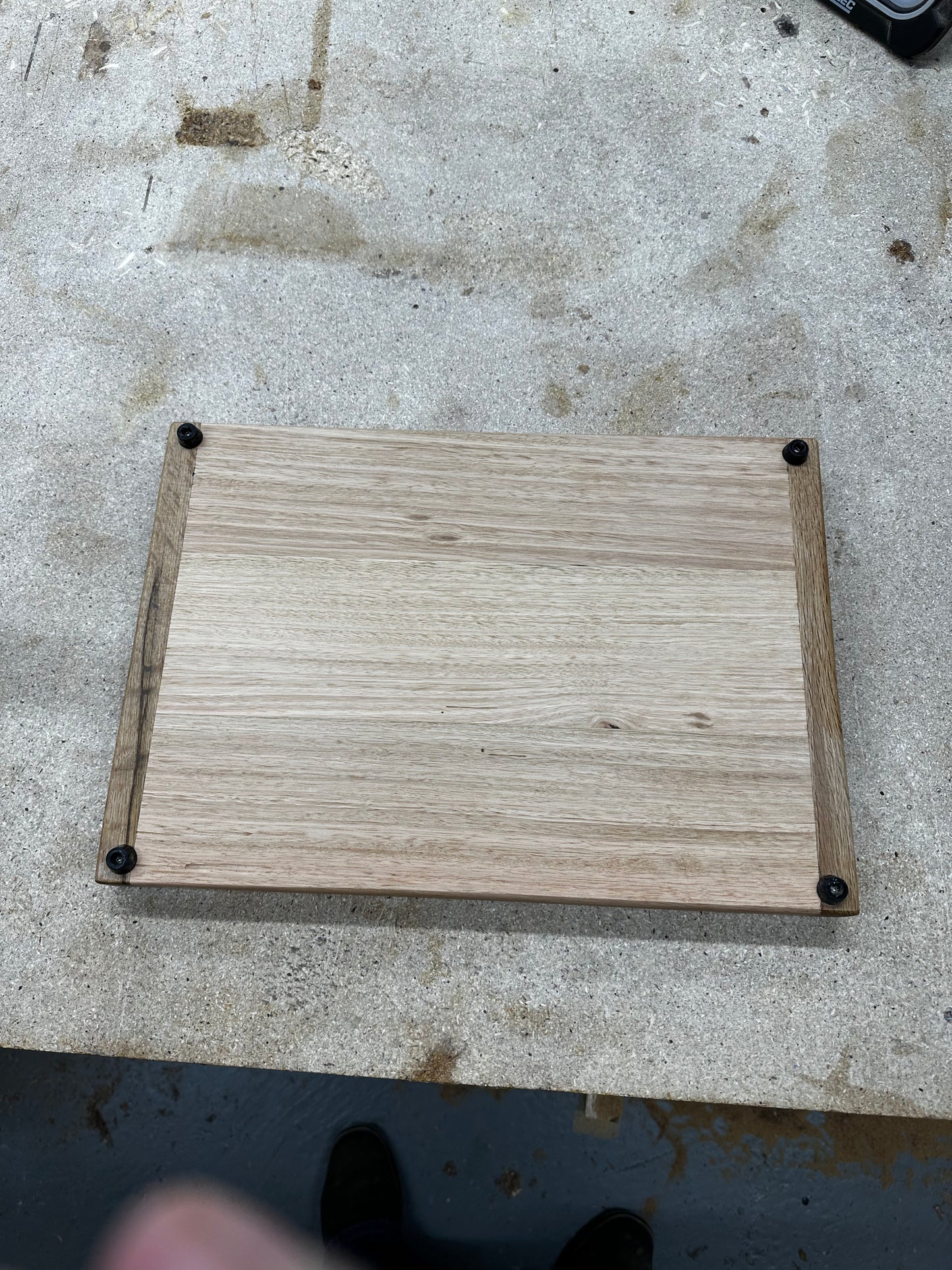 Functional Wood Art - "Old Ted Creek" -  Inlayed Cutting Board