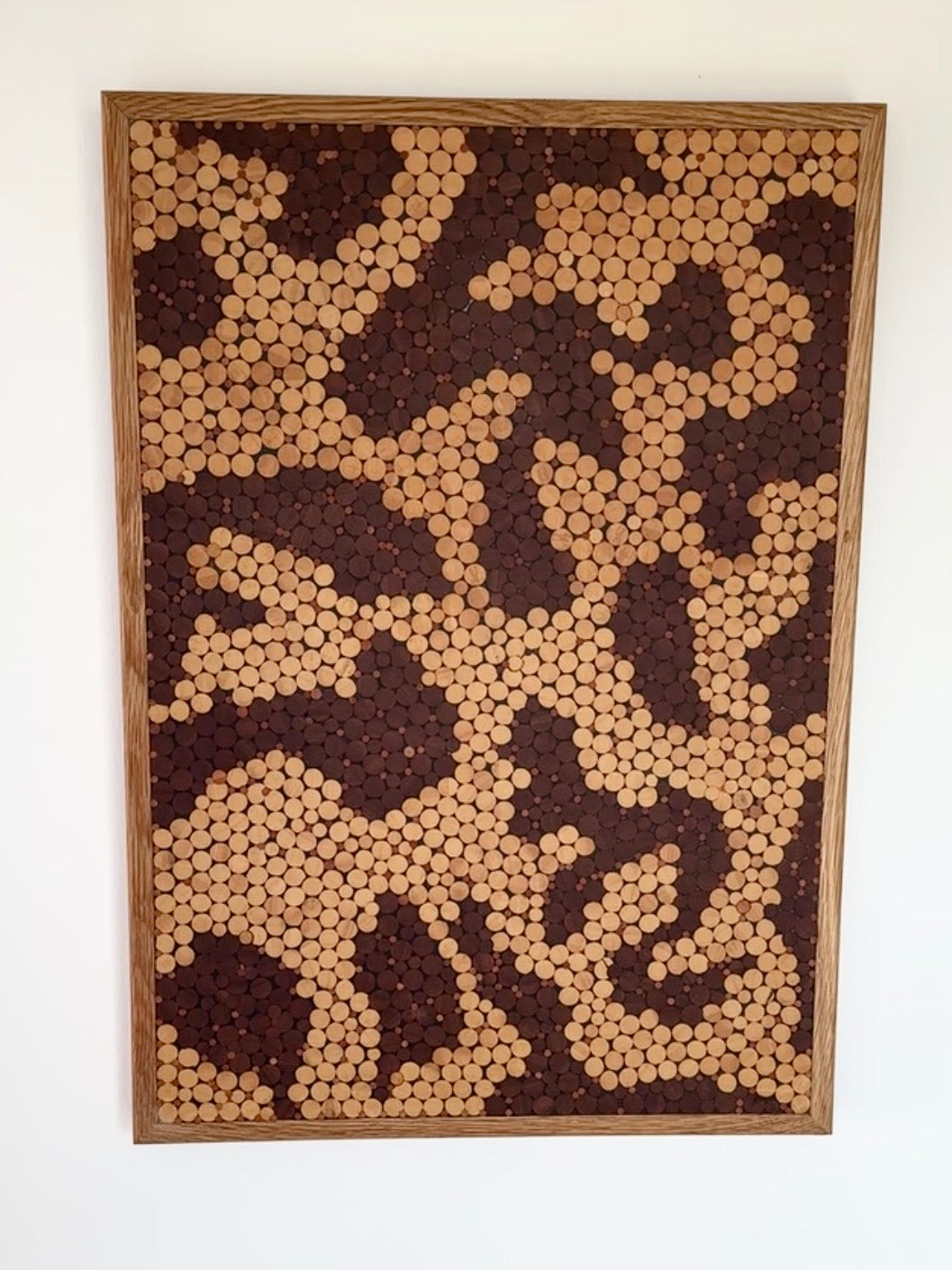 Wood Art - Wall Hanging - "Trees in the Bush"