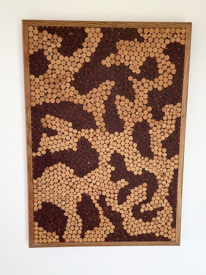 Wood Art - Wall Hanging - "Trees in the Bush"