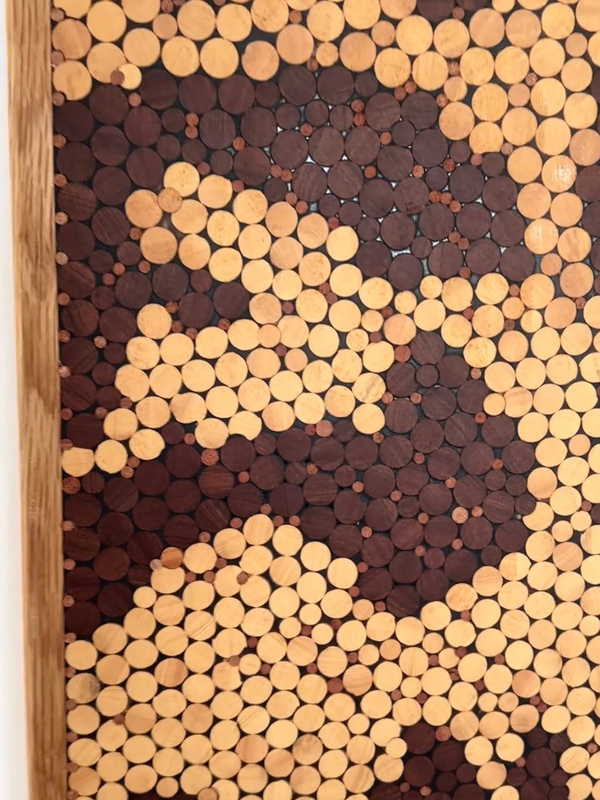 Wood Art - Wall Hanging - "Trees in the Bush"