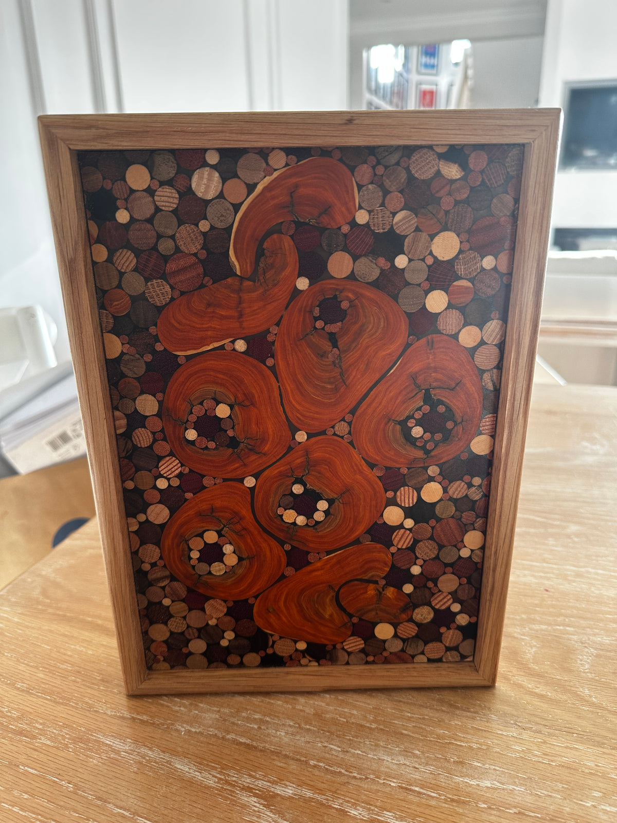 Shelf Art - Home Decor - "Bush Plum"