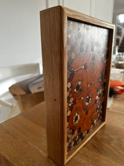 Shelf Art - Home Decor - "Bush Plum"