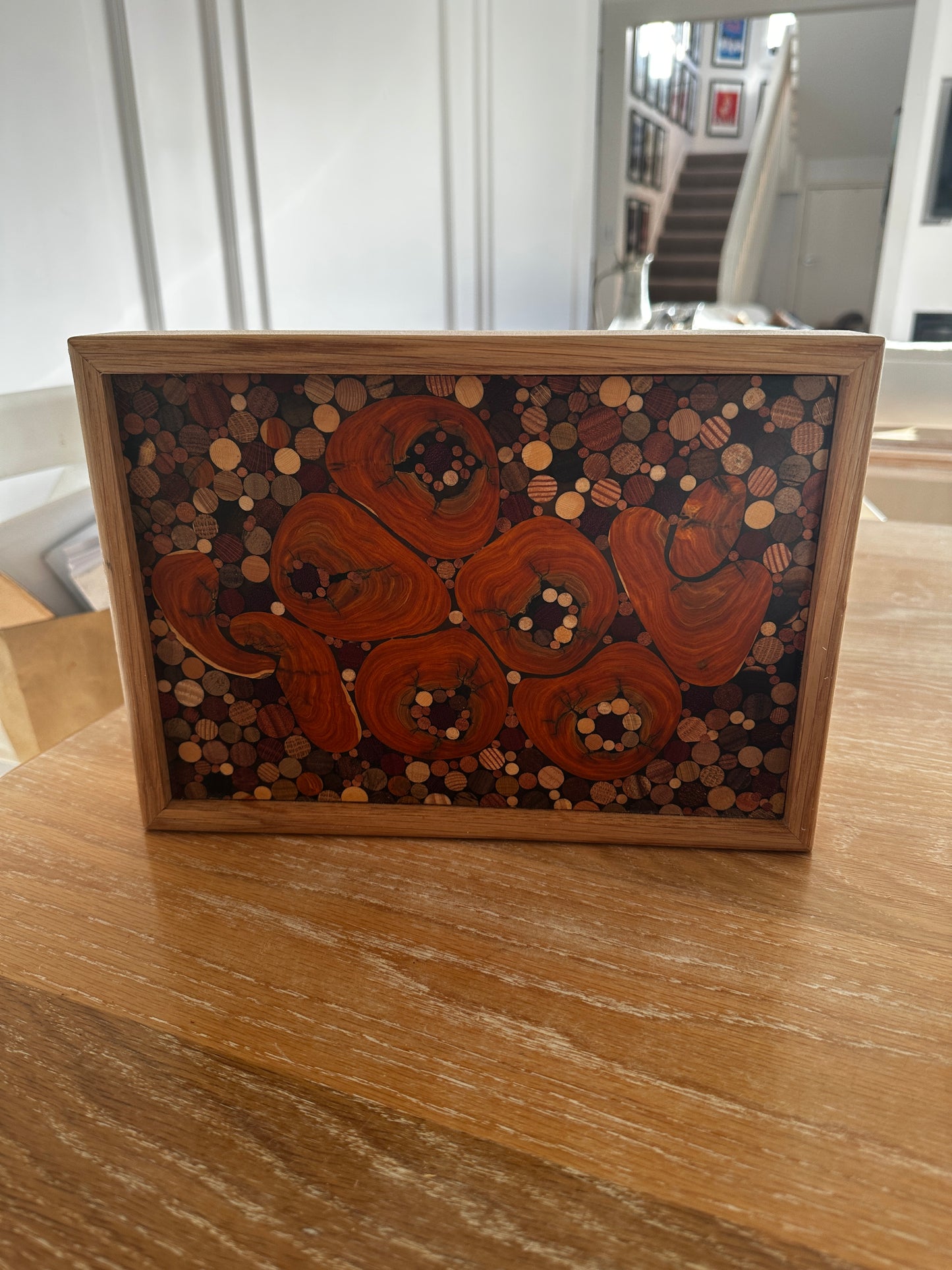 Shelf Art - Home Decor - "Bush Plum"