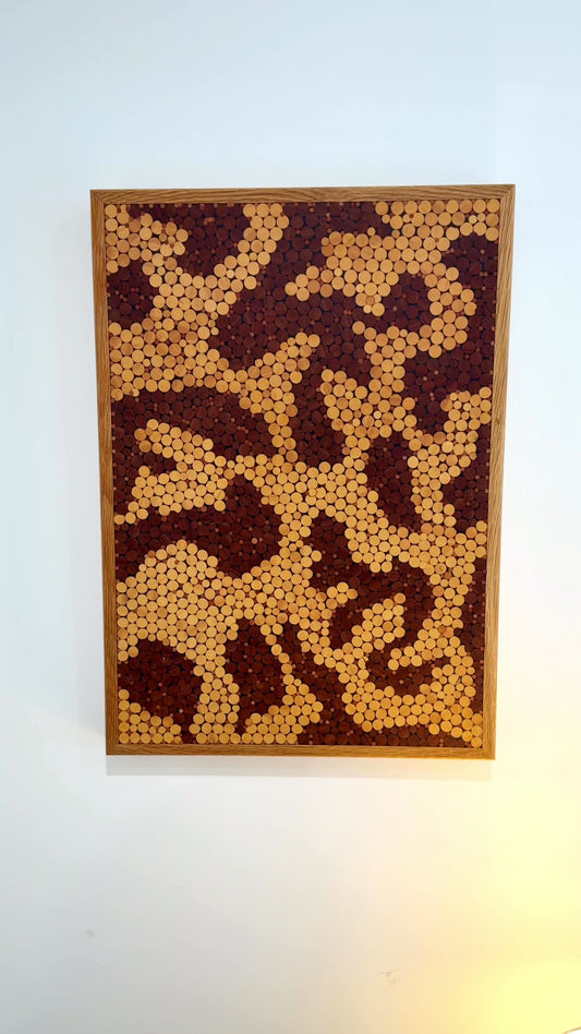 Wood Art - Wall Hanging - "Shifting Sands"