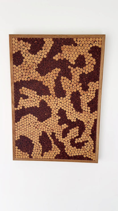 Wood Art - Wall Hanging - "Trees in the Bush"